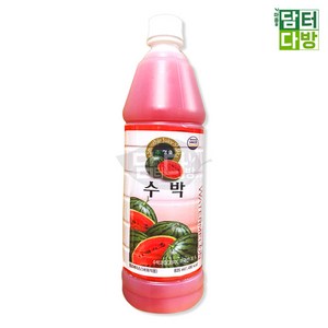 청솔 수박 원액 835ml / 음료베이스, 1개