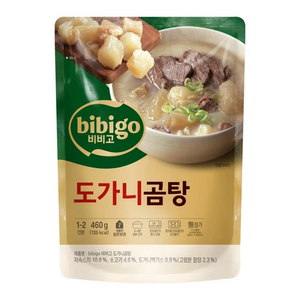 비비고 도가니곰탕, 460g, 6개