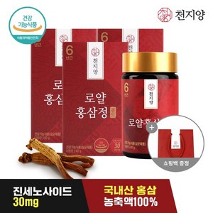 천지양 6년근 로얄 홍삼정 골드240g, 240g, 3개