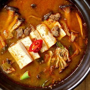 남선생홈푸드 된장찌개 정말간편 밀키트 1팩 2인분, 1개, 250g