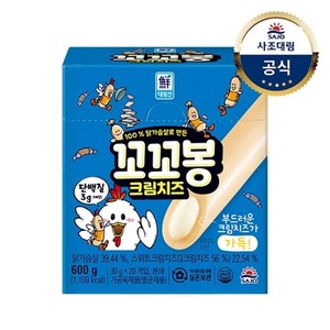 사조대림 [사조대림] 꼬꼬봉 크림치즈 600g x1개, 1개