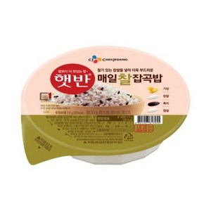 햇반 매일 찰잡곡밥, 190g, 24개