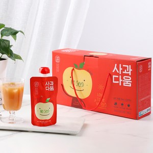 [당일배송] 사과다움 씨없는 100% 120ml, 20포