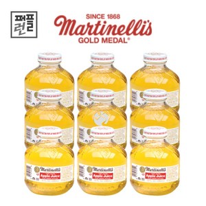 마르티넬리 골드메달 애플주스, 296ml, 9개