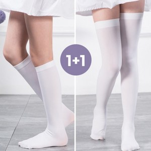 [KN107] (2종) 1+1 썸머 골프 롱삭스 여름양말 스포츠 니삭스 양말, 2개
