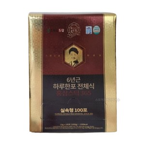 고철남홍삼 짜먹는 6년근 하루한포 전체식 홍삼스틱365 + 쇼핑백, 1kg, 1개