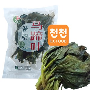 [천천중국식품] 연변특색 염장곰취 500g, 1개