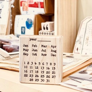 [스탬프] Vintage Calenda 빈티지 달력