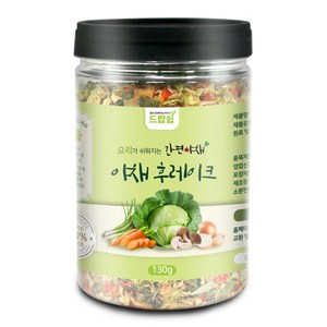 드랍쉽 야채믹스 후레이크(국산) 130g(통), 야채믹스 후레이크[국산] 130g[통], 1개