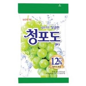 롯데웰푸드 청포도 캔디, 323g, 1개