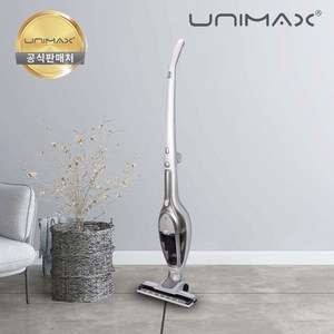 유니맥스 코드리스 무선 진공청소기 UVC-1895, 화이트