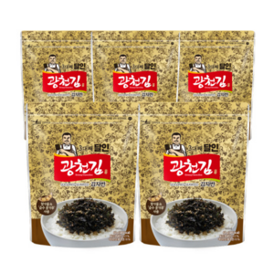 광천김 달인의 김자반 60g, 5개