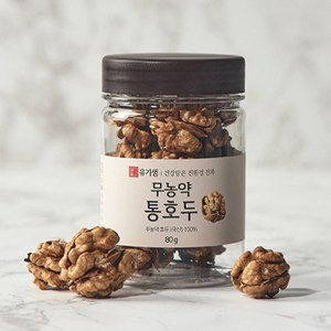 [본사공식몰]유기샘 국산 무농약 통호두 80g, 1개