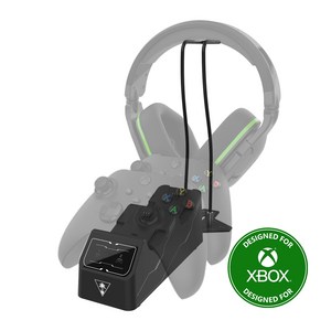 터틀비치 Xbox Series X/S 듀얼 컨트롤러 충전 스테이션+헤드셋 스탠드 배터리팩