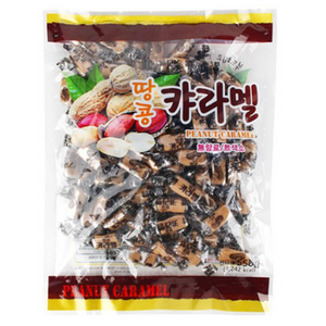 HM 무색소 무향료 부드럽고 고소한 옛날 땅콩캬라멜, 550g, 1개