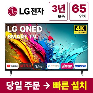 LG전자 65인치 QNED 4K UHD 스마트 TV 65QNED75, 방문설치, 벽걸이형, QNED75