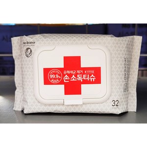 노브랜드 손소독 티슈 32매 x 3개 l NoBand Hand Sanitize Tissue 3 Pouches