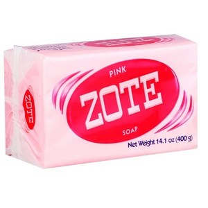 조트 ZOTE 100년전통 세탁 빨래 비누 핑크 400g 5개, 단품