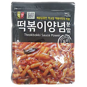 첫맛 떡볶이 양념 분말, 1kg, 1개