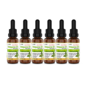 오레가노 오일 30ml Carvacrol 80% 허바 캐나다, 6개