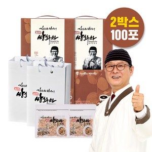 티프렌 김오곤원장의 진한 쌍화차 15g x 100p + 선물용 쇼핑백 2p, 50개입, 2개