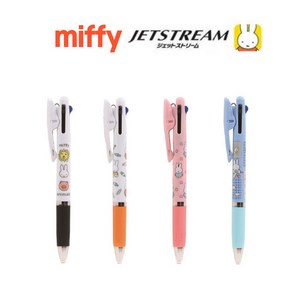 미츠비시유니 miffy 미피 제트스트림 3색 볼펜, 1개, 사과