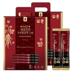 에너웰 6년근 홍삼진액 고려홍삼정 스틱, 2개, 1.1L