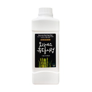 커피존 모리셔스 흑당시럽 흑당베이스 흑당밀크티 흑당라떼 공차, 1개, 1.2kg