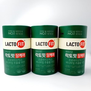 락토핏 당케어 유산균, 120g, 3개