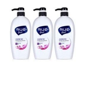 애경 하나로 플러스 샴푸 샴푸린스겸용, 680ml, 3개