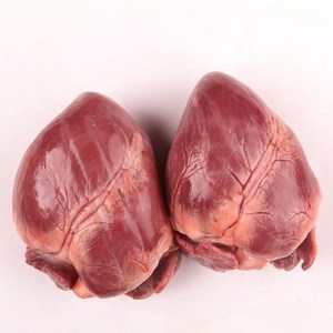 돼지염통(심장) 1kg내외, 1kg, 1개