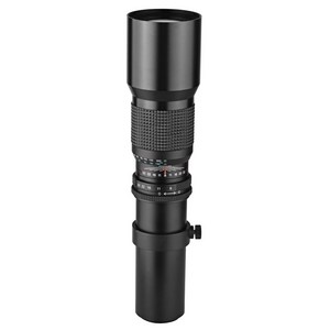 500-1000mm F8.0 DSLR 망원 줌 렌즈 캐논 니콘 장착, 패키지 A, 캐논 EF-M 마운트, 검은 색