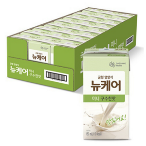 대상웰라이프 뉴케어 미니 구수한맛, 150ml, 24개