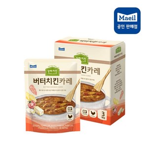 매일유업 상하키친 버터치킨카레, 170g, 3개