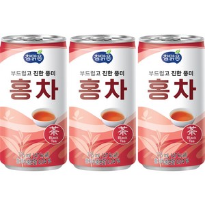 참맑은 홍차 음료 업소용 175ml 총90캔, 90개