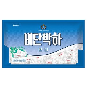 크라운 비단 박하 캔디, 740g, 1개