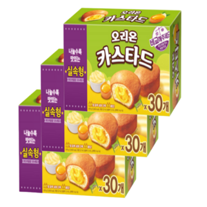 오리온 카스타드, 690g, 3개