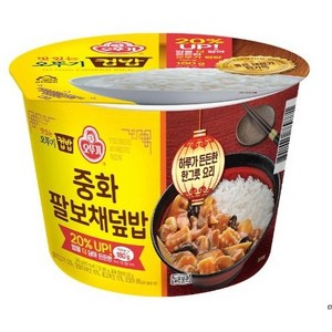 오뚜기 컵밥 중화팔보채덮밥, 310g, 1개