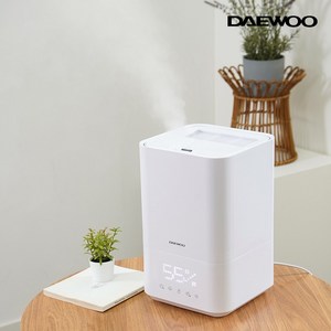 대우 스마트 자동습도조절 리모컨 복합식 가습기 5L, DEH-R930, 화이트