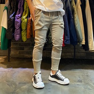 어썸블랑 남성용 랙워머 겨울 기모바지