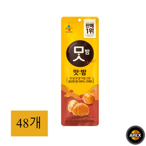 맛밤 유기농, 42g, 48개