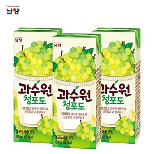 남양 과수원 청포도, 190ml, 12개