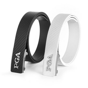 PGA골프 남성 남자명품 자동벨트 소가죽벨트, 5개, 블랙
