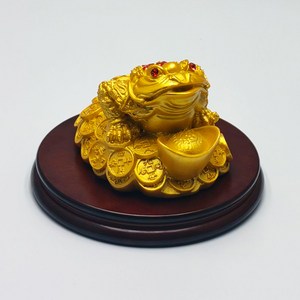 JC002 황금 삼족 복두꺼비 개업 집들이선물