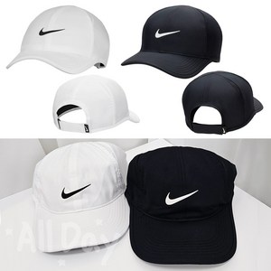 나이키 남여공용 모자 드라이핏 클럽 캡 페더라이트 런닝캡, 블랙, 1개