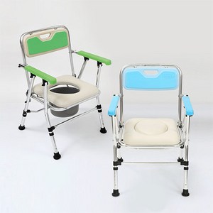 의료용 변기 캠핑용 간이 이동식 화장실, 블루, 1개