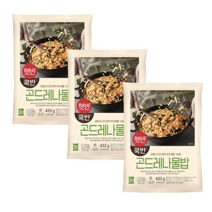 (냉동)CJ비비고 곤드레나물밥433gx3개, 3개, 433g