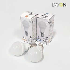 데이온 LED 미니크립톤 G35 4W (E17소켓), 주광색, 1개