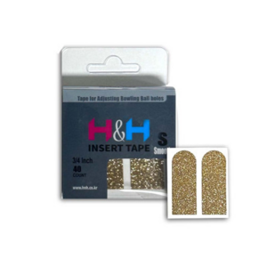 에이치엔에이치 인서트 엄지테이프 (골드 블랙) 볼링테이프 볼링용품, 1개