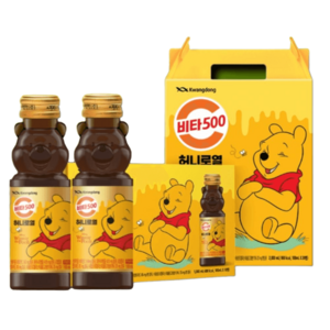 비타500 허니로열 곰돌이 푸 에디션 100ml x 40병, 40개